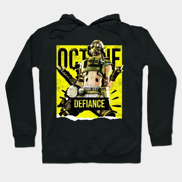 Apex Legends Octane Defiance Hoodie by LucioDarkTees